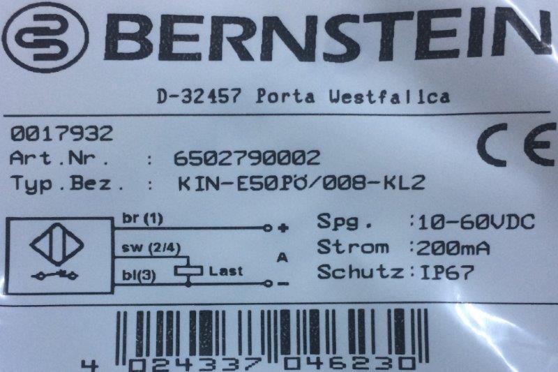 Bernstein-650.2790.002 KIN-E50PO/008-KL2 - 1