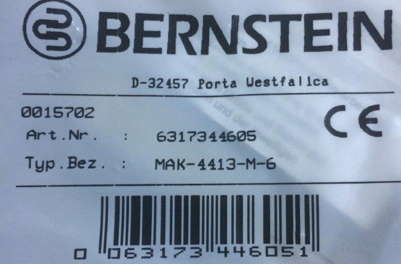 Bernstein-631.7344.605 MAK-4413-M-6 - 1