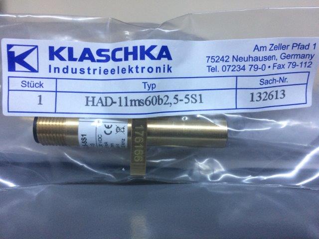 Klaschka -HAD-11ms60b2.5-5S1 132613 - 1