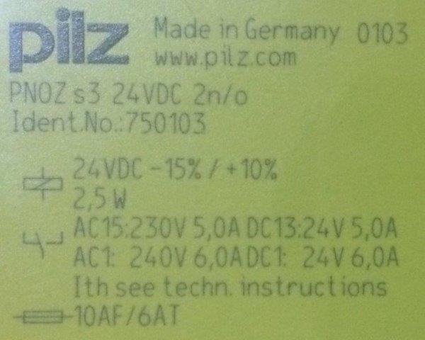 Pilz-750103 - 1