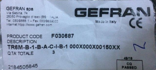 Gefran-F030687 - 1