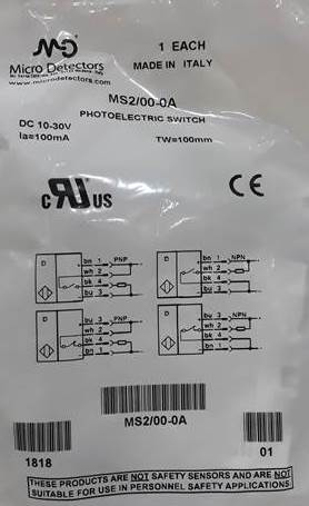 Micro Detectors Diell-MS2/00-0A - 1