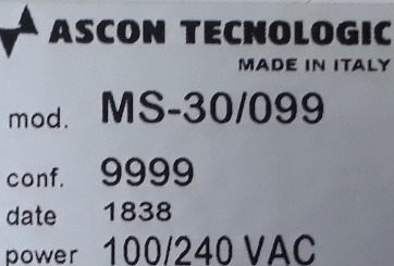 Ascon Tecnologic-MS30/ABA 099 - 1