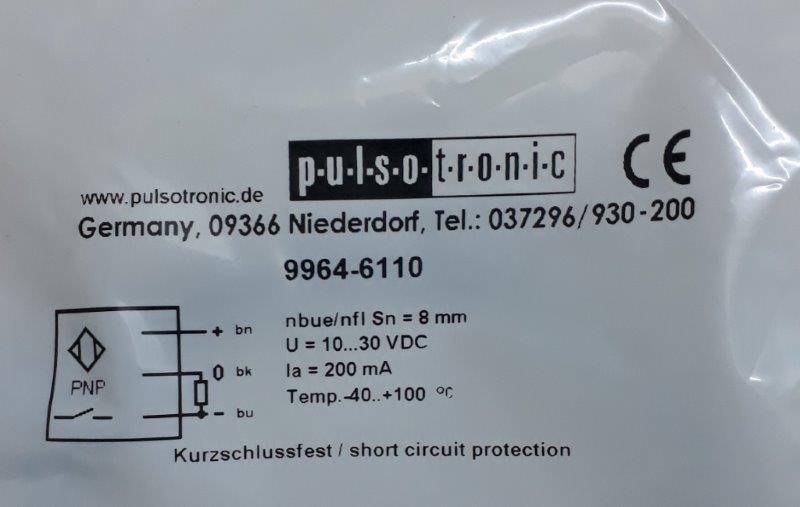 Pulsotronic -KJ8-M18MN40-DPS-T 08317646110 - 1