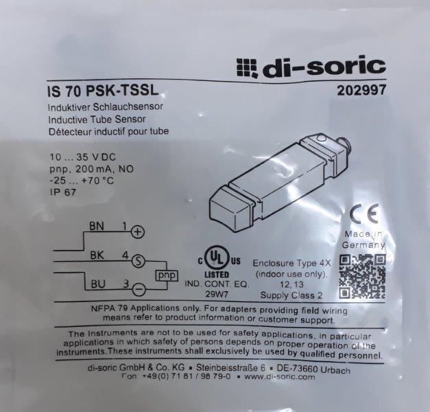 Di-Soric-IS 70 PSK -TSSL - 1