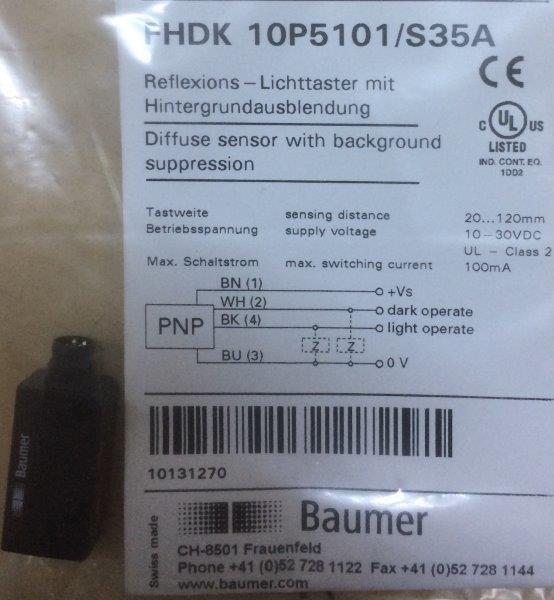 Baumer Group-FHDK 10P5101/S35A 10131270 - 1