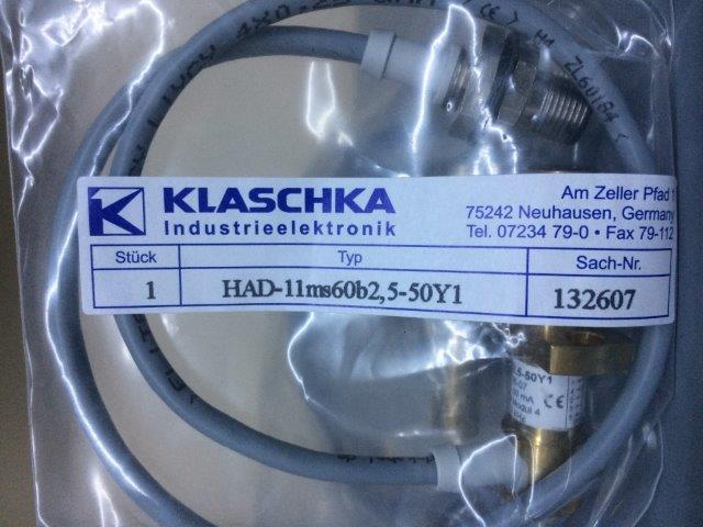 Klaschka -HAD-11MS60B 2.5 -50Y1 13.26.07 132607 - 1