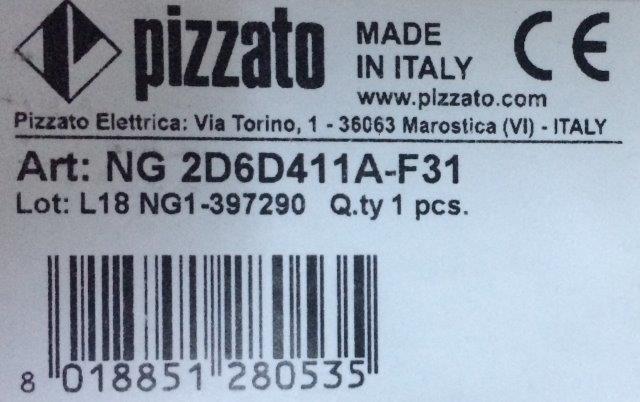 Pizzato-NG 2D6D411A-F31 - 2