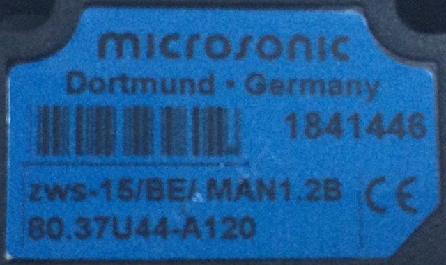 Microsonic-ZWS-15/BE/MAN1.2B 18030 - 1