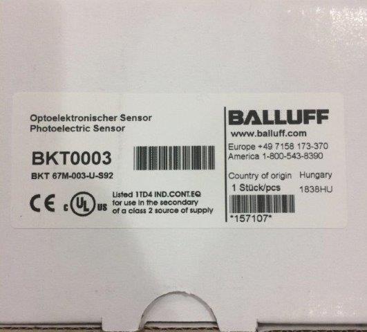 Balluff-BKT 0003 - 1