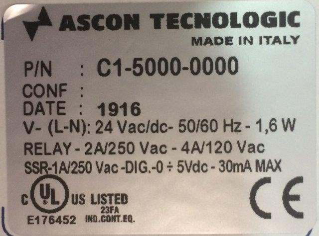 Ascon Tecnologic-C1-5000-0000 - 1