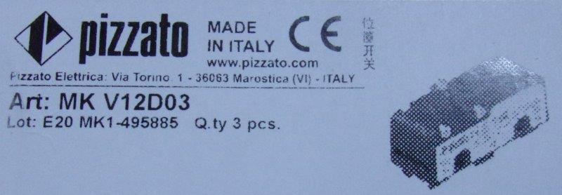 Pizzato-PİZZATO MK V12D03 - 1