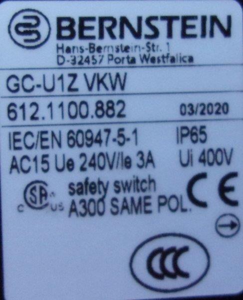 Bernstein-BERNSTEIN 612.1100.882 - 1