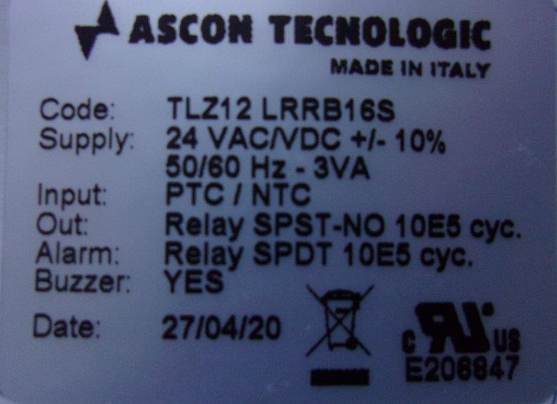Ascon Tecnologic-ASCON TLZ12 LRRB16S - 1