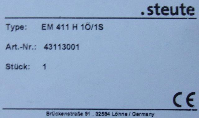 Steute-EM 411 H 1Ö/1S 1046690 - 1