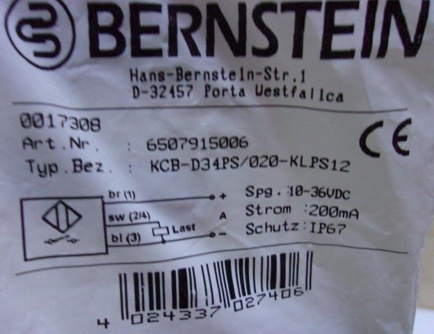 Bernstein-KCB-D34PS/020-KLPS12 - 1