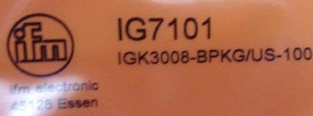 IFM-IG7101 - 1