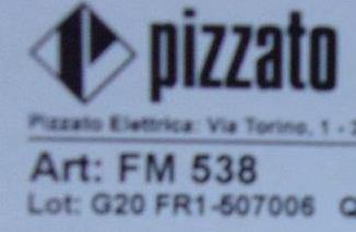 Pizzato-FM 538 PİZZATO - 1