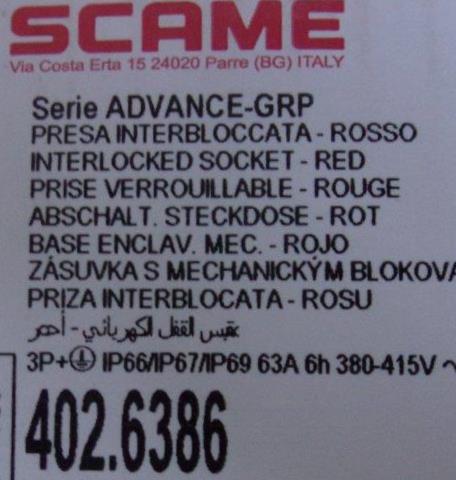 SCAME -402.6386 - 1