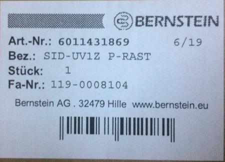 Bernstein-601.1431.869 SID-UV1Z P-RAST A - 2